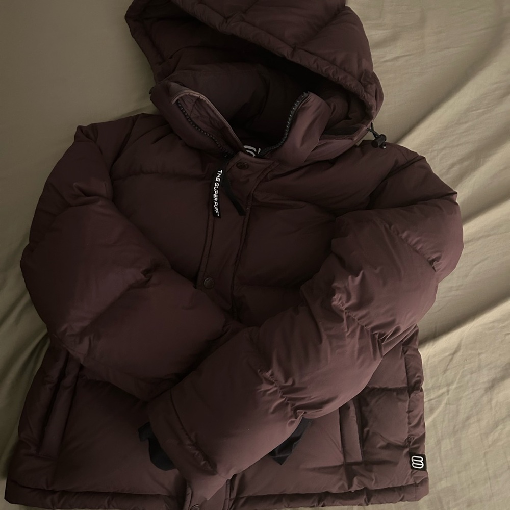 Aritzia Brown Puffer Jacket